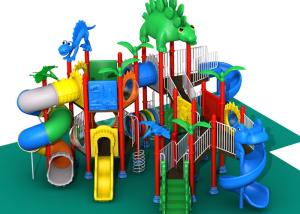 Wholesale Professional Childrens Outdoor Playset , Outdoor Play Gym Equipment Dinosaur Style from china suppliers
