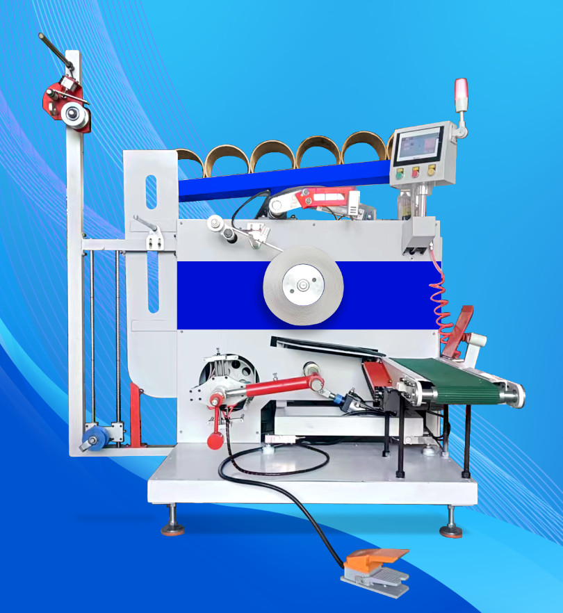 Electrical Control Plastic PP Strap Machine Winder With Double Disk