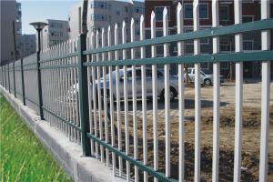 Wholesale 1.5m 1.8m Powder Coated Tubular Fencing White Wrought Iron Fence from china suppliers