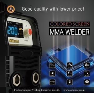 Wholesale MMA250L LED Welding Machine IP21S Mini Inverter Over Heat Protection from china suppliers