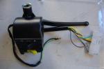 Universal Motorcycle Turn Signal Switch , Black Motorcycle Headlight Switch