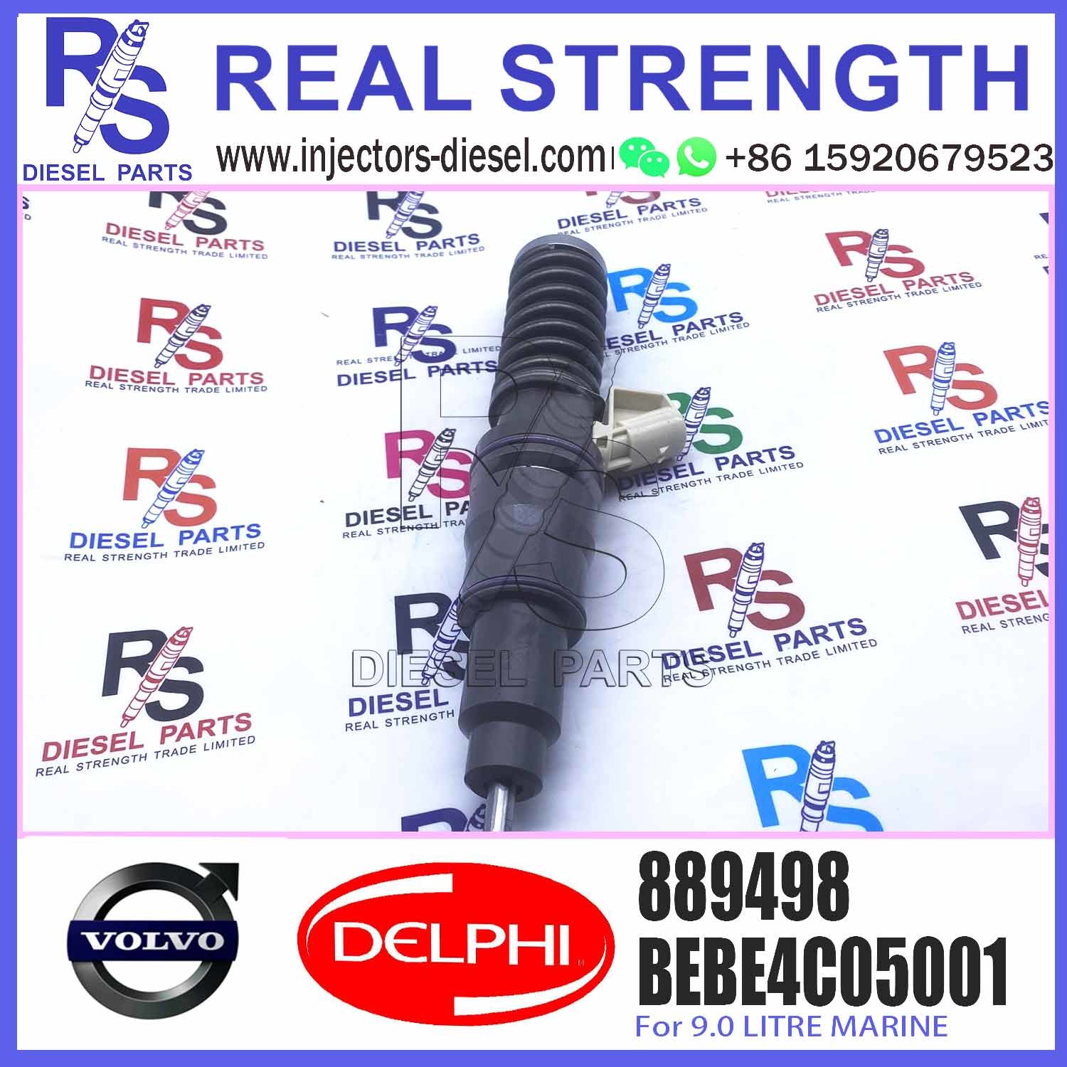 High Quality Diesel Fuel Injector BEBE4L13001 VOE21714948 889498 For V-O-L-V Cummins excavator D13 D16 EC210 EC 22012829