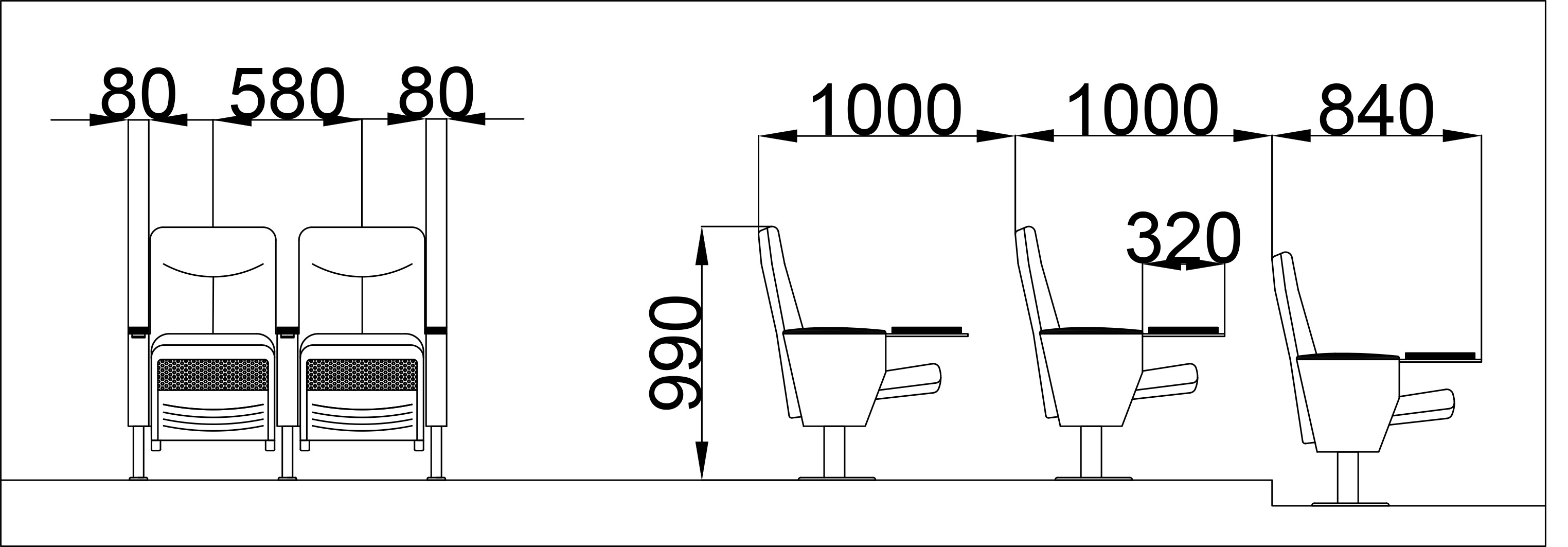 Foldable Auditorium Stadium Seating Cinema Antistatic Fire Resistant Moistureproof