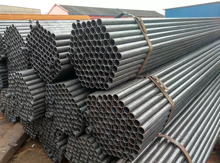 Api 5l A106 A53 Hollow Carbon Steel Pipe Schedule 10 40 80 Seamless Smls Black