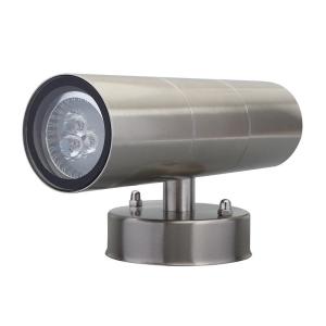 Wholesale Double Side Round External LED Wall Lights , Full Stainless Steel Garden Lights 3W / 5W from china suppliers