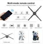 176° Viewing Angle Hologram Fan 150 Cm Hologram Advertising Players Holograma 3d