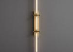 Nordic copper wall lamp modern simple bedroom bedside minimalist light luxury