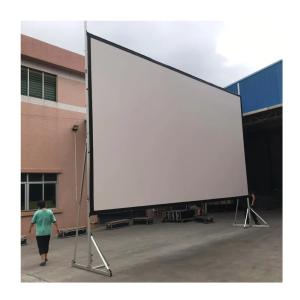 Wholesale 250inch 16:9 Outdoor Fast Fold Screen Portable Projector Screen For Outdoor Presentation from china suppliers