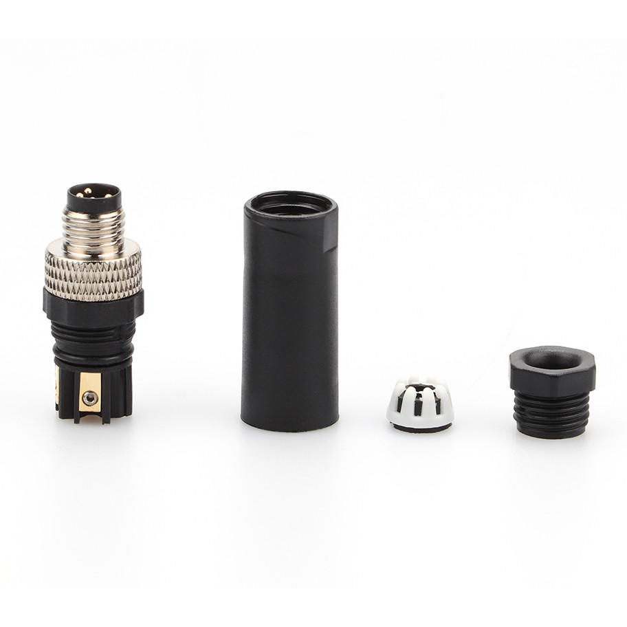 Industrial Connector M8 Series 3Pin 4Pin Waterproof Aviation Plug Industrial Control Equipment