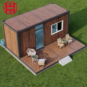 Wholesale 20ft Luxury Wooden Log Cabin Prefabricated Modular Glass Houses for Modern Living from china suppliers