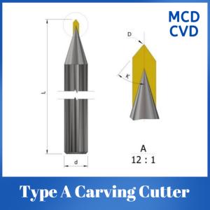 Wholesale Type A Electronic CVD Diamond Carving Cutter For High Performance Carving from china suppliers