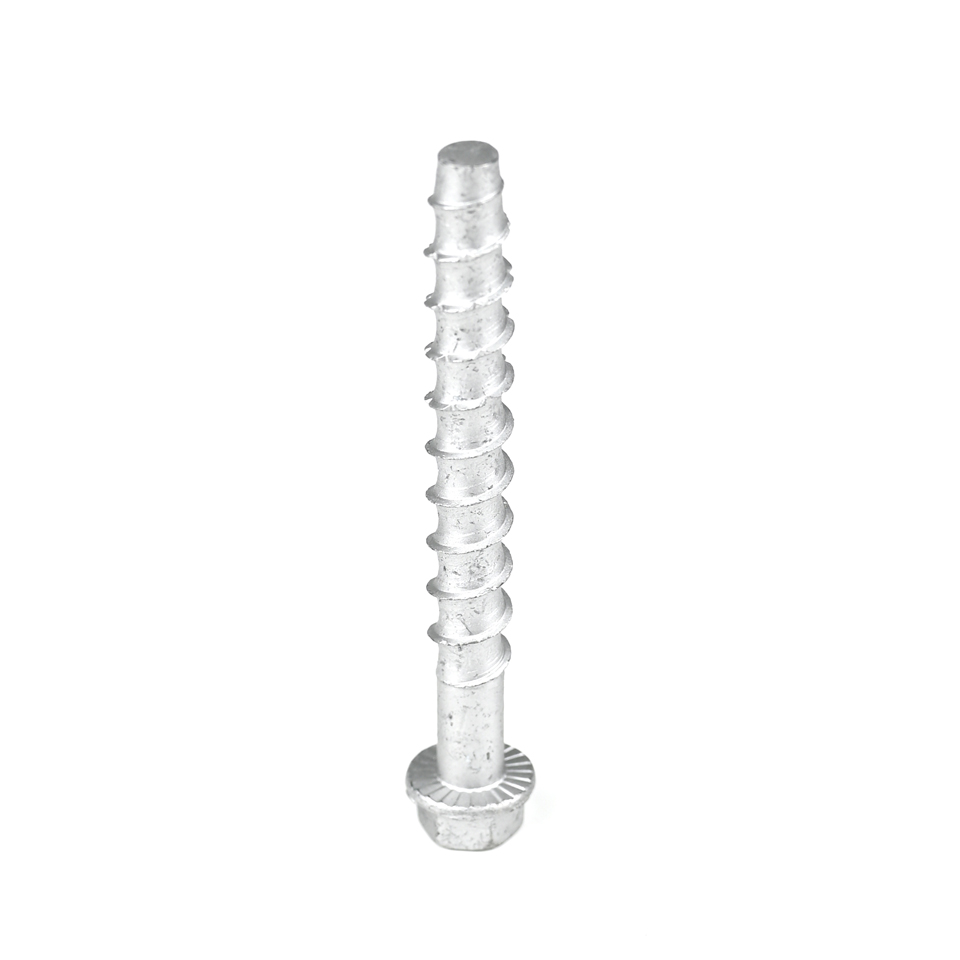 100mm Flat Head M10 Concrete Screws for Strong and Secure Traffic Sign Installation