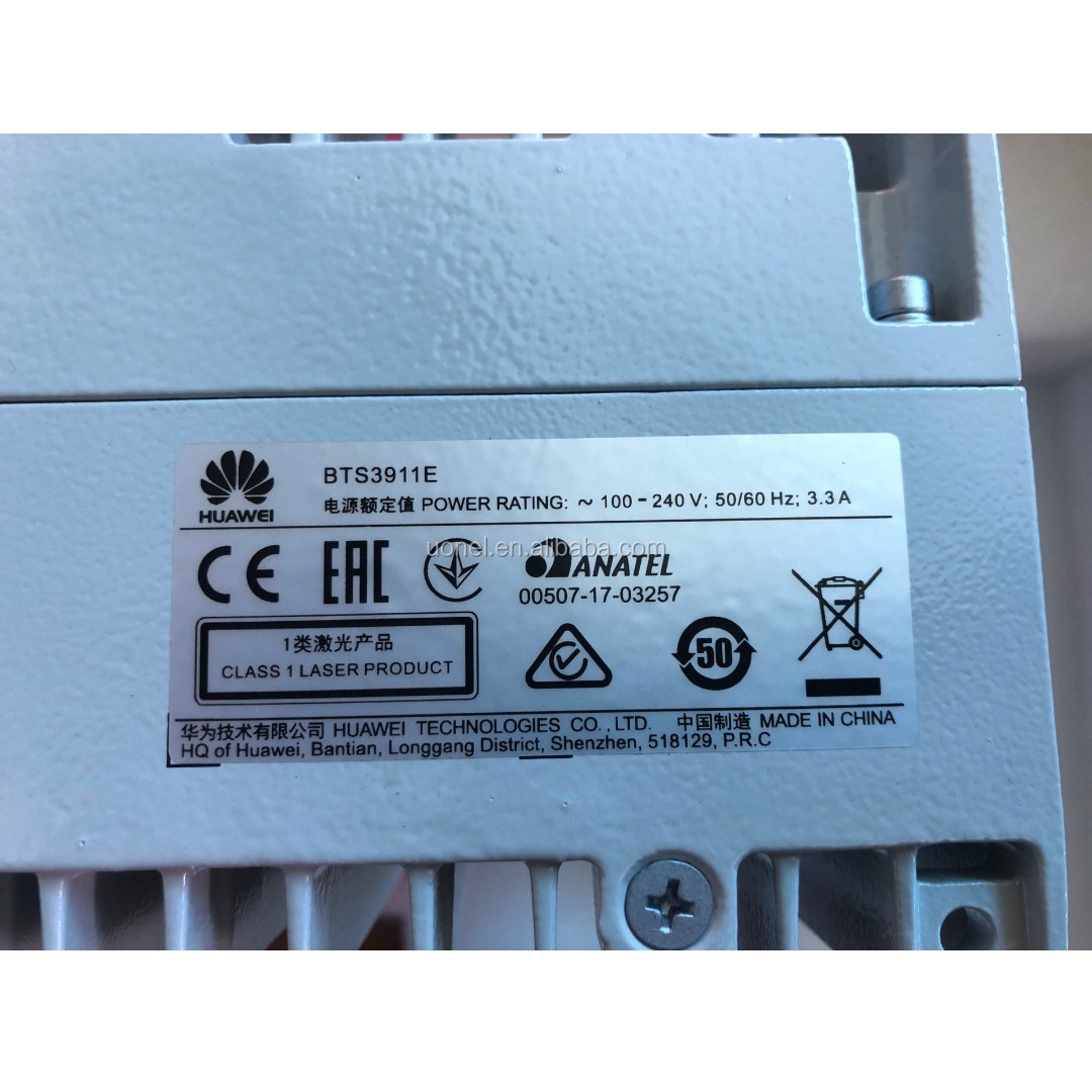 Huawei BTS3911e 2100M+1800M HUAWEI BTS3911E WDMIMB DGX0A 02311HEQ 50/60Hz 3.3A BTS3205E 3912E 3911 PRRU3912 RHUB3908