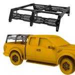 Roof Mount Toyota Hilux Truck Bed Rack for 1336*1400-1700*400-520mm Size Storage