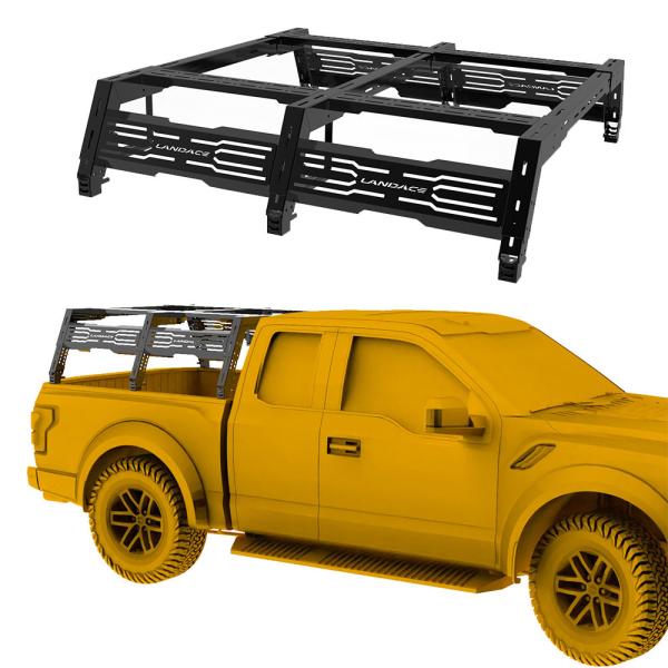 Direct Aluminium Alloy Truck Bed Rack for 2022 Toyota Tundra No-Drill Mount Roof