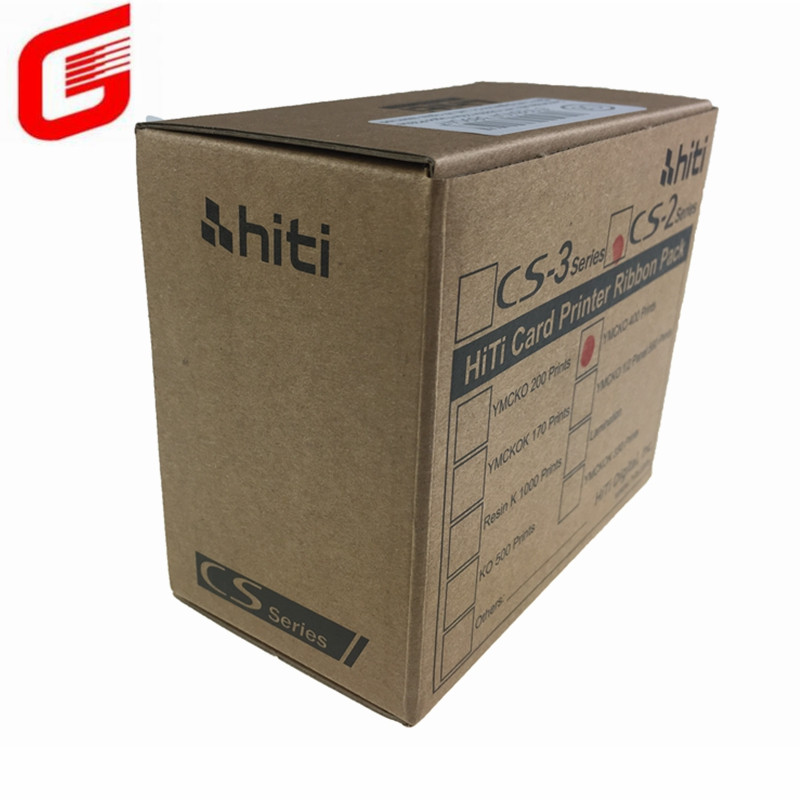 Original HITI CS200e CS220e CS290e YMCKO Full Color Ribbon for Color Printer Accessory