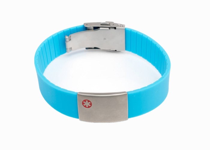 Unique Security Sport ID Bracelet , Custom ID Wristbands For Cyclists