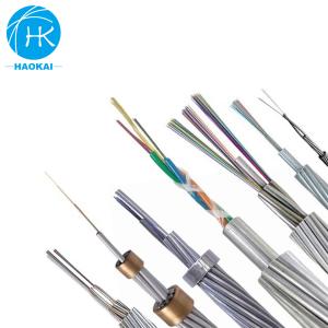 Wholesale 96 Fibers Stranded Over Head Cable OPGW Optical Ground Wire For Outdoor Distribution from china suppliers