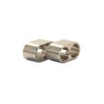 Electro Coated CNC Mechanical Parts Stainless Steel Turned Parts
