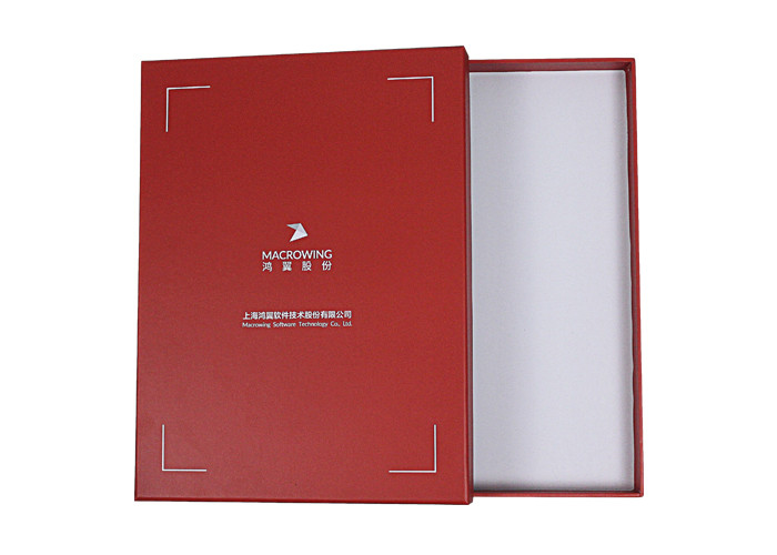 Luxury Ivory Board Lift Off Lid Box With FSC ISO Certification