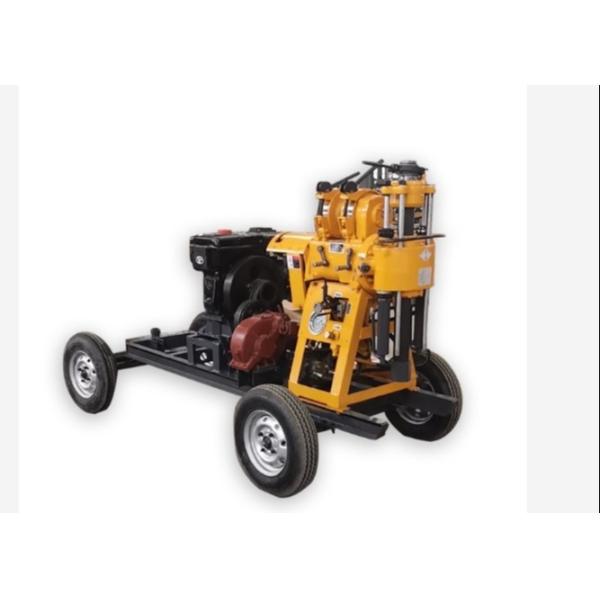 100meters Depth Crawler Mounted Drilling Rig For Exploration Drilling Hole Diameter 100mm