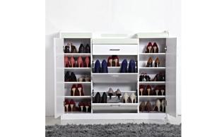 Wholesale Melamine Coating Wood Particle Board Shoe Rack For Living Room Furniture Decor from china suppliers