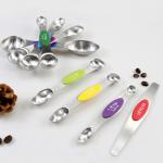 Kitchen Stainless Steel Baking Measuring Spoon Cups For Dry Or Liquid