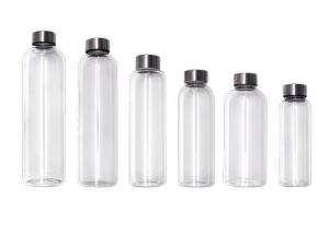 Wholesale Reusable 250ml Unbreakable Glass Water Bottle Eco - Friendly For Hot Water from china suppliers