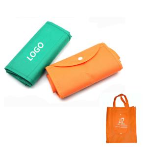 Wholesale Portable Foldable Non Woven Bags Supermarket Shopping Bags Logo Customized from china suppliers