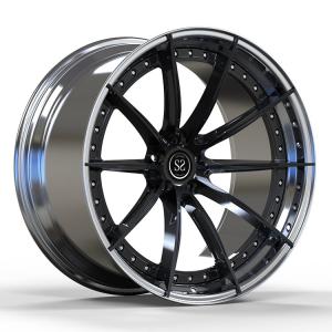 Wholesale Lamborghini Urus Polish 2-PC 5 X 130 Alloy Wheels Staggered 19 And 21 Inches from china suppliers