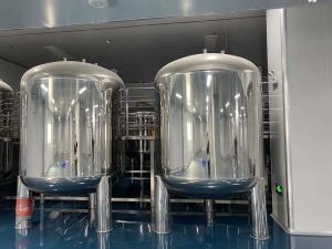 Wholesale Stainless steel 316ss 5000L Stainless Steel Storage Tank pure water tanks Water treatment plant Storage Tank from china suppliers