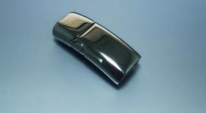 Wholesale SS 304 316L Watch Assembly Parts Glossy Finish Buckle Clasp Silver Color from china suppliers