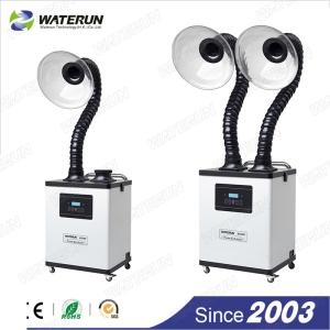 Wholesale Beauty bench top smoke fume extractor , 330m3 / h chemical fume extractor from china suppliers