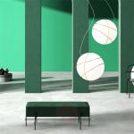Italian glass ball white pendant lights living room restaurant bedroom Armilla