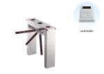 Competitive Price Waist High Tripod Turnstile Gate , SUS 304 Pedestrian Barrier