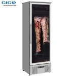 Tall Glass Front Dry Age Meat Cabinet Single Glass Door Saving Power