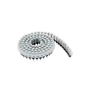 Wholesale Hardened Concrete Coil Nails 2.5 x 19mm Electro Galvanized Plastic Sheet HN25C from china suppliers