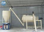 Simple Dry Mortar Plant Ribbon Mixer 440V Semi Automatic Production Line