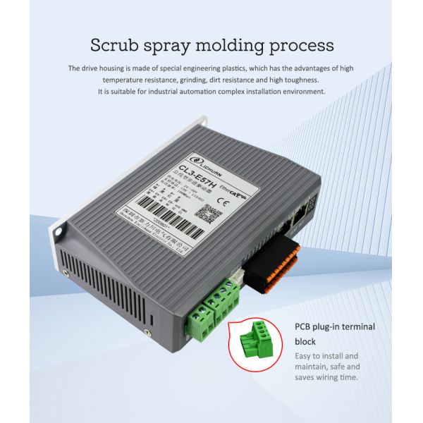 Lichuan DC Closed Loop Stepper Motor Drivers Kit 1.5N.m 2 Phase Nema23 DC24V～48V 3.0A 1000PPR