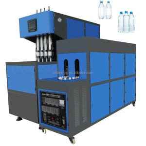 Wholesale 500ML PET Bottle Making Machine / Semi Automatic 4 Cavity / Small Plastic Bottle Blower from china suppliers