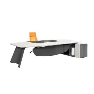 Wholesale Mall Light Luxury Baking Lacquer Boss President Table Office Furniture Office Desk from china suppliers