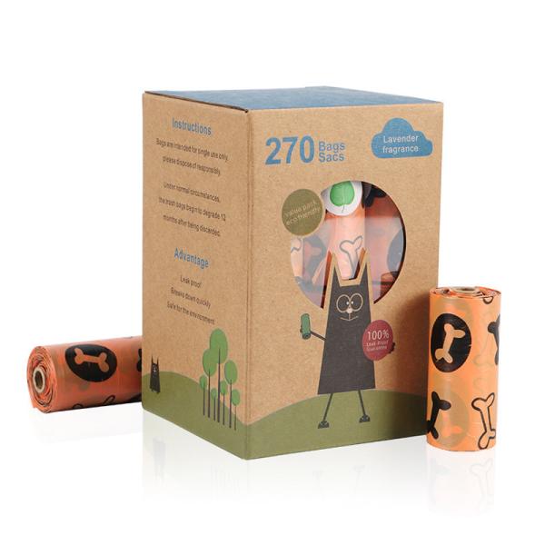 Leak Proof Eco Friendly Poop Bags For Dogs Biodegradable Scented Poop Bags 18