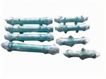 850mm Shell Length Teflon Tube Heat Exchanger Excellent Corrosion Proof