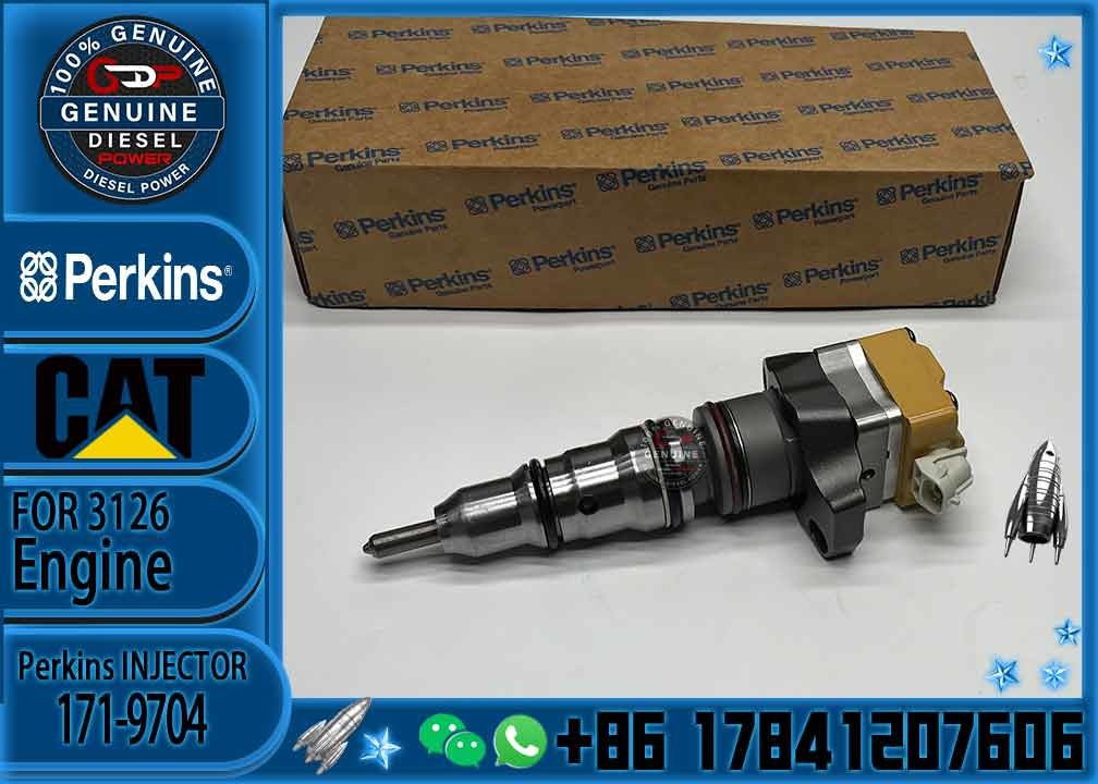 1563895 1697408 Engine Parts Fuel Injector 156-3895 169-7408 171-9704 For CAT Caterpillar 3412 1719704 engine