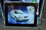 Business advertising led animated acrylic light box