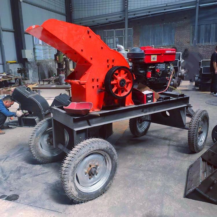 5-10 Tph Hammer Crusher Machine For Stone Construction