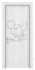 Wholesale AB-GM8093 children cartoon PVC-MDF interior room door from china suppliers