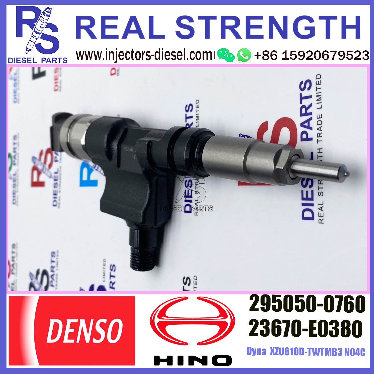 common rail 295050-0760 for common rail 9729505-076, 23670-E9260,23670-E0380 for HINO N04C EURO4 engine