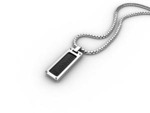 Wholesale Tagor Jewelry Top Quality Trendy Classic 316L Stainless Steel Necklace Pendant ADP51 from china suppliers