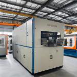 8000kg Plastic Thermoforming Machine for Large Disposable Cups Forming Area 750